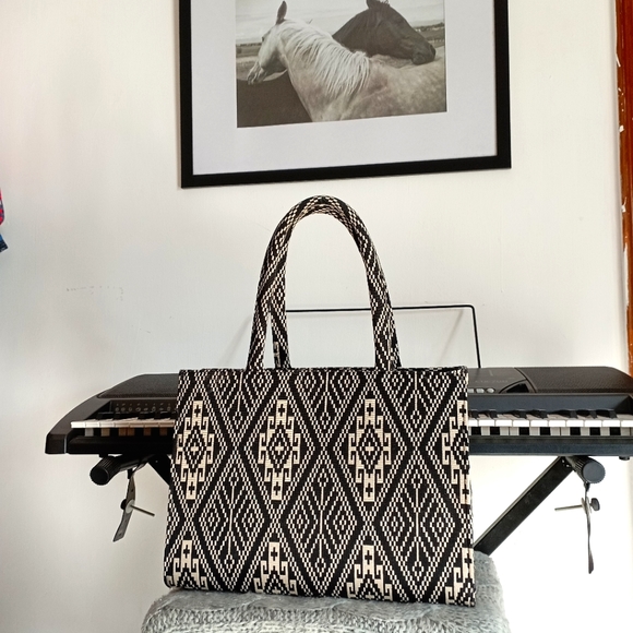 JW Handbags - Textile Tote Bag *On Preorder Only*